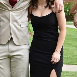 black prom dress